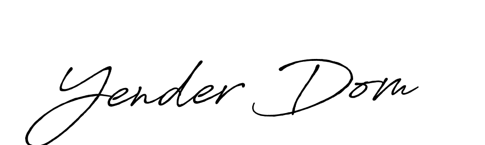 How to Draw Yender Dom signature style? Antro_Vectra_Bolder is a latest design signature styles for name Yender Dom. Yender Dom signature style 7 images and pictures png