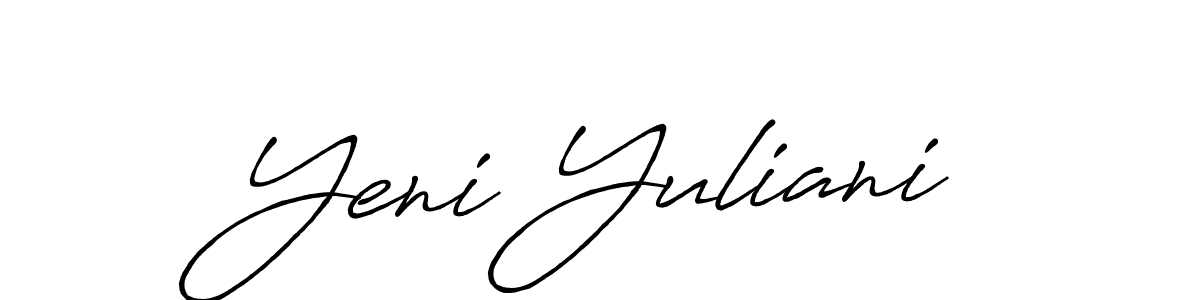 You can use this online signature creator to create a handwritten signature for the name Yeni Yuliani. This is the best online autograph maker. Yeni Yuliani signature style 7 images and pictures png