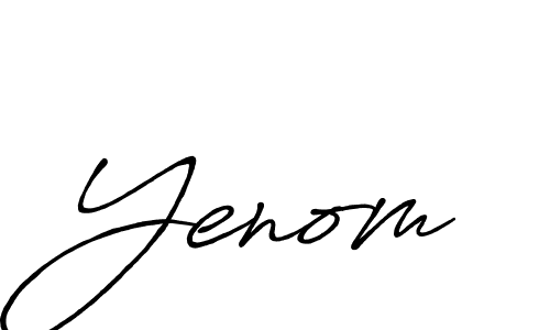 How to make Yenom name signature. Use Antro_Vectra_Bolder style for creating short signs online. This is the latest handwritten sign. Yenom signature style 7 images and pictures png