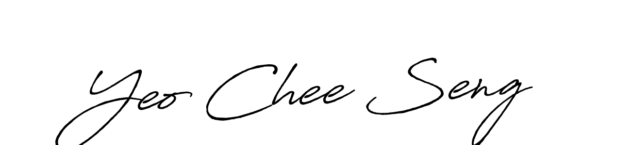 You can use this online signature creator to create a handwritten signature for the name Yeo Chee Seng. This is the best online autograph maker. Yeo Chee Seng signature style 7 images and pictures png