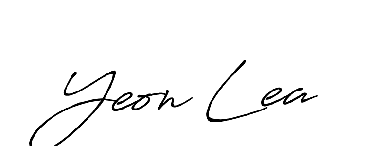 Also we have Yeon Lea name is the best signature style. Create professional handwritten signature collection using Antro_Vectra_Bolder autograph style. Yeon Lea signature style 7 images and pictures png