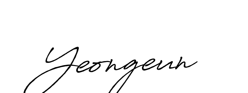 Once you've used our free online signature maker to create your best signature Antro_Vectra_Bolder style, it's time to enjoy all of the benefits that Yeongeun name signing documents. Yeongeun signature style 7 images and pictures png