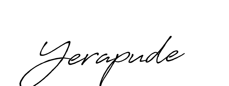 You can use this online signature creator to create a handwritten signature for the name Yerapude. This is the best online autograph maker. Yerapude signature style 7 images and pictures png
