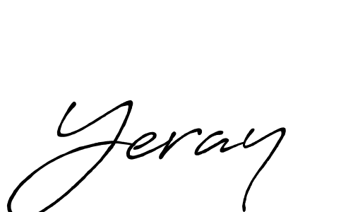 How to make Yeray signature? Antro_Vectra_Bolder is a professional autograph style. Create handwritten signature for Yeray name. Yeray signature style 7 images and pictures png
