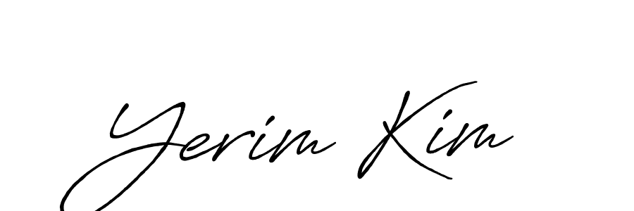 You can use this online signature creator to create a handwritten signature for the name Yerim Kim. This is the best online autograph maker. Yerim Kim signature style 7 images and pictures png