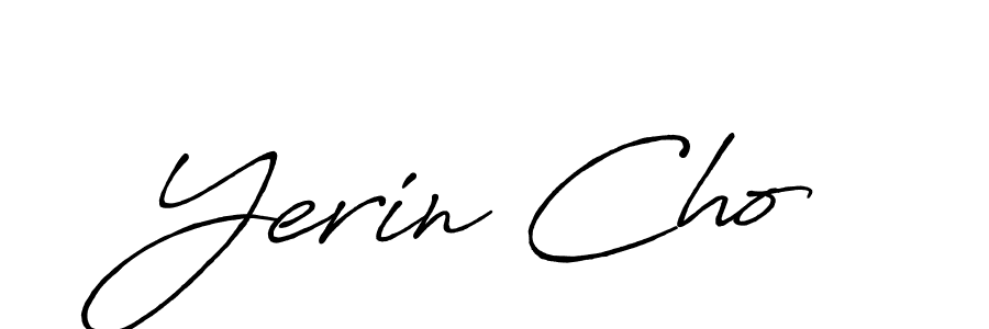 You can use this online signature creator to create a handwritten signature for the name Yerin Cho. This is the best online autograph maker. Yerin Cho signature style 7 images and pictures png