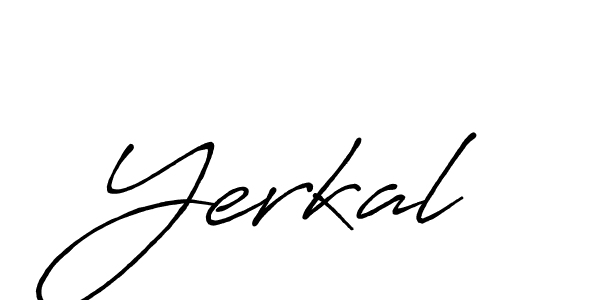 Best and Professional Signature Style for Yerkal. Antro_Vectra_Bolder Best Signature Style Collection. Yerkal signature style 7 images and pictures png