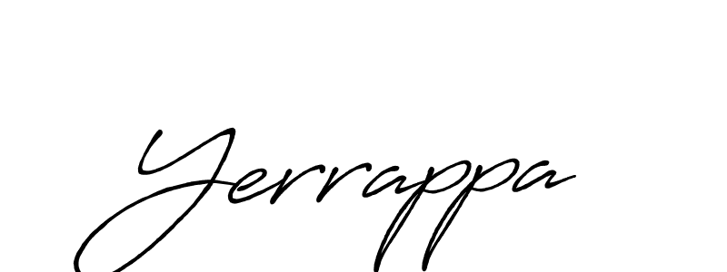 How to make Yerrappa signature? Antro_Vectra_Bolder is a professional autograph style. Create handwritten signature for Yerrappa name. Yerrappa signature style 7 images and pictures png