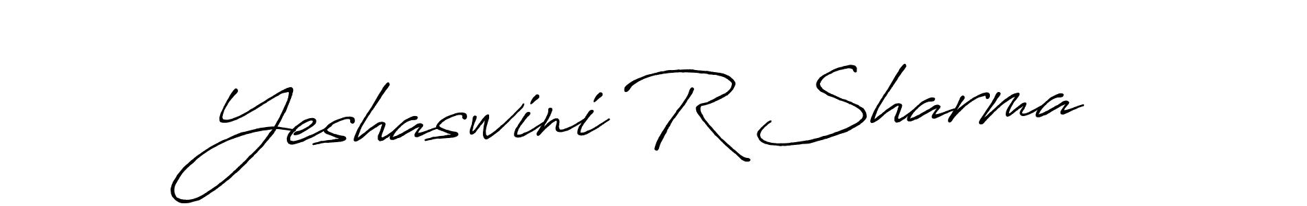 Make a beautiful signature design for name Yeshaswini R Sharma. Use this online signature maker to create a handwritten signature for free. Yeshaswini R Sharma signature style 7 images and pictures png