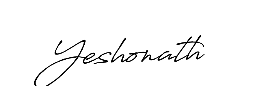 Create a beautiful signature design for name Yeshonath. With this signature (Antro_Vectra_Bolder) fonts, you can make a handwritten signature for free. Yeshonath signature style 7 images and pictures png