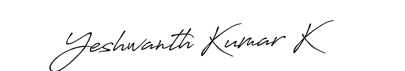 It looks lik you need a new signature style for name Yeshwanth Kumar K. Design unique handwritten (Antro_Vectra_Bolder) signature with our free signature maker in just a few clicks. Yeshwanth Kumar K signature style 7 images and pictures png