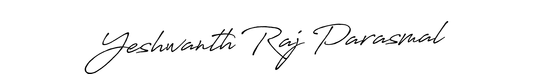 It looks lik you need a new signature style for name Yeshwanth Raj Parasmal. Design unique handwritten (Antro_Vectra_Bolder) signature with our free signature maker in just a few clicks. Yeshwanth Raj Parasmal signature style 7 images and pictures png