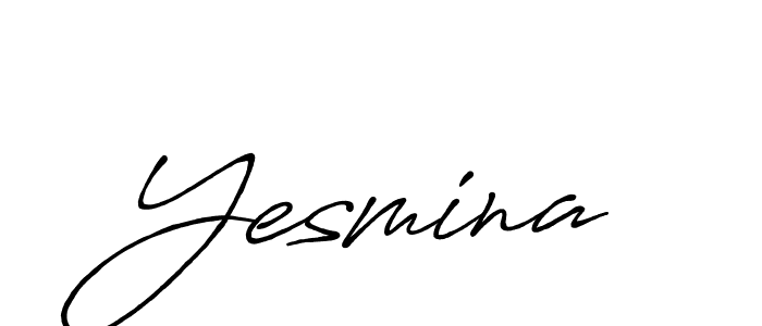 How to Draw Yesmina signature style? Antro_Vectra_Bolder is a latest design signature styles for name Yesmina. Yesmina signature style 7 images and pictures png