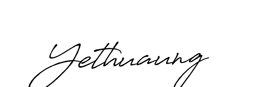 The best way (Antro_Vectra_Bolder) to make a short signature is to pick only two or three words in your name. The name Yethuaung include a total of six letters. For converting this name. Yethuaung signature style 7 images and pictures png