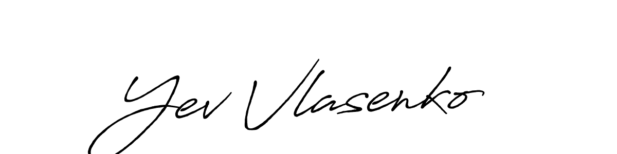 The best way (Antro_Vectra_Bolder) to make a short signature is to pick only two or three words in your name. The name Yev Vlasenko include a total of six letters. For converting this name. Yev Vlasenko signature style 7 images and pictures png