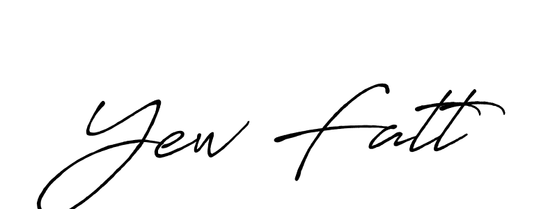 Once you've used our free online signature maker to create your best signature Antro_Vectra_Bolder style, it's time to enjoy all of the benefits that Yew Fatt name signing documents. Yew Fatt signature style 7 images and pictures png