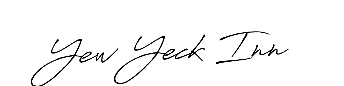 Also You can easily find your signature by using the search form. We will create Yew Yeck Inn name handwritten signature images for you free of cost using Antro_Vectra_Bolder sign style. Yew Yeck Inn signature style 7 images and pictures png