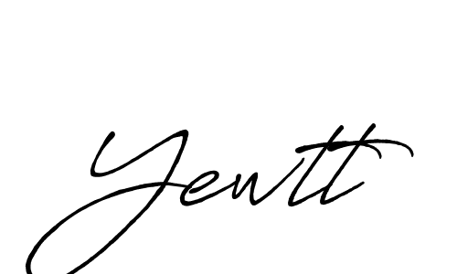 Make a beautiful signature design for name Yewtt. Use this online signature maker to create a handwritten signature for free. Yewtt signature style 7 images and pictures png