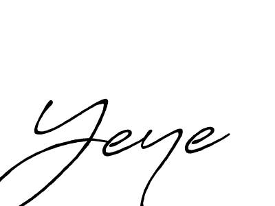 Best and Professional Signature Style for Yeye. Antro_Vectra_Bolder Best Signature Style Collection. Yeye signature style 7 images and pictures png