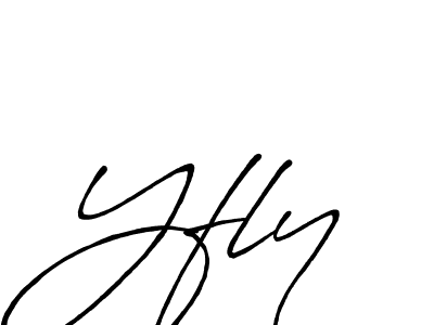 Best and Professional Signature Style for Yfly. Antro_Vectra_Bolder Best Signature Style Collection. Yfly signature style 7 images and pictures png
