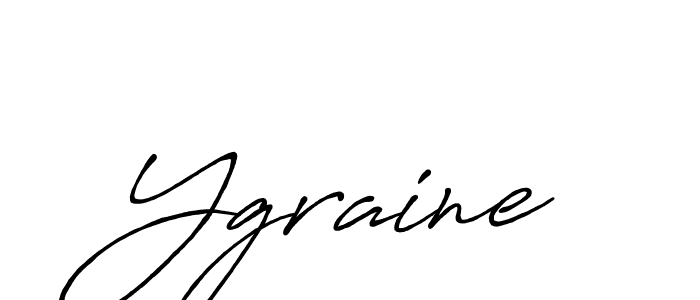 Once you've used our free online signature maker to create your best signature Antro_Vectra_Bolder style, it's time to enjoy all of the benefits that Ygraine name signing documents. Ygraine signature style 7 images and pictures png