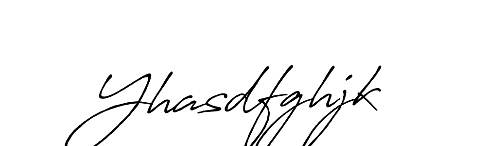 Create a beautiful signature design for name Yhasdfghjk. With this signature (Antro_Vectra_Bolder) fonts, you can make a handwritten signature for free. Yhasdfghjk signature style 7 images and pictures png