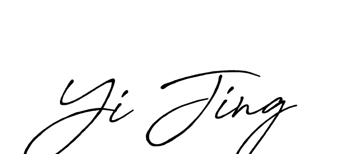 The best way (Antro_Vectra_Bolder) to make a short signature is to pick only two or three words in your name. The name Yi Jing include a total of six letters. For converting this name. Yi Jing signature style 7 images and pictures png