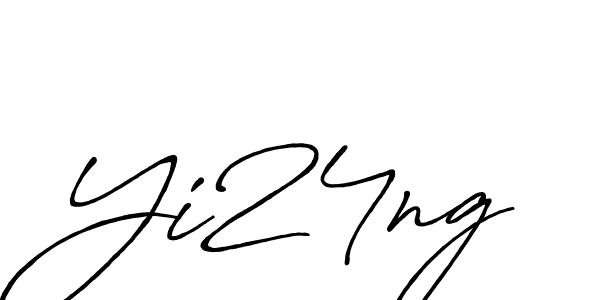 The best way (Antro_Vectra_Bolder) to make a short signature is to pick only two or three words in your name. The name Yi24ng include a total of six letters. For converting this name. Yi24ng signature style 7 images and pictures png