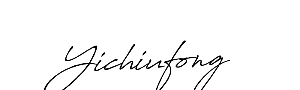 How to Draw Yichiufong signature style? Antro_Vectra_Bolder is a latest design signature styles for name Yichiufong. Yichiufong signature style 7 images and pictures png