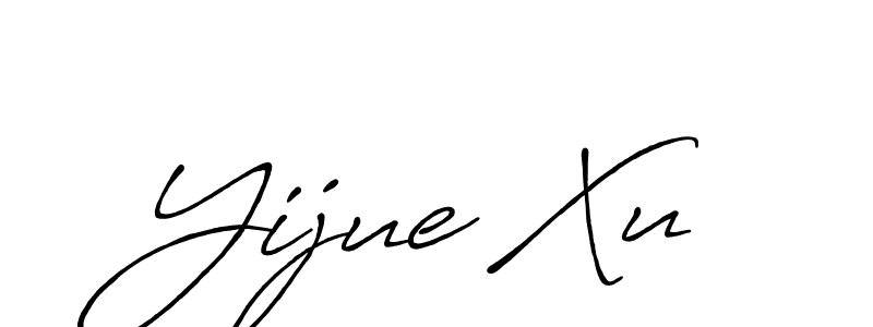 You should practise on your own different ways (Antro_Vectra_Bolder) to write your name (Yijue Xu) in signature. don't let someone else do it for you. Yijue Xu signature style 7 images and pictures png