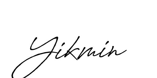 Make a short Yikmin signature style. Manage your documents anywhere anytime using Antro_Vectra_Bolder. Create and add eSignatures, submit forms, share and send files easily. Yikmin signature style 7 images and pictures png