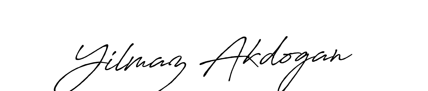 Make a short Yilmaz Akdogan signature style. Manage your documents anywhere anytime using Antro_Vectra_Bolder. Create and add eSignatures, submit forms, share and send files easily. Yilmaz Akdogan signature style 7 images and pictures png