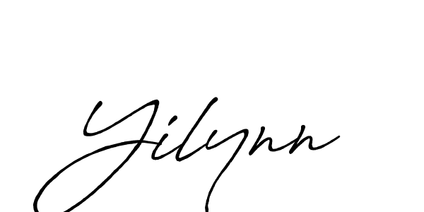 Also we have Yilynn name is the best signature style. Create professional handwritten signature collection using Antro_Vectra_Bolder autograph style. Yilynn signature style 7 images and pictures png