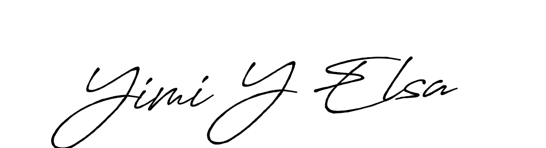 Make a beautiful signature design for name Yimi Y Elsa. Use this online signature maker to create a handwritten signature for free. Yimi Y Elsa signature style 7 images and pictures png
