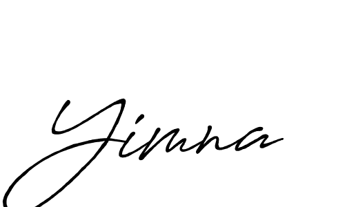 if you are searching for the best signature style for your name Yimna. so please give up your signature search. here we have designed multiple signature styles  using Antro_Vectra_Bolder. Yimna signature style 7 images and pictures png