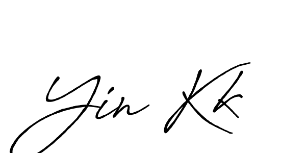 Best and Professional Signature Style for Yin Kk. Antro_Vectra_Bolder Best Signature Style Collection. Yin Kk signature style 7 images and pictures png