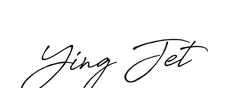 Make a beautiful signature design for name Ying Jet. Use this online signature maker to create a handwritten signature for free. Ying Jet signature style 7 images and pictures png