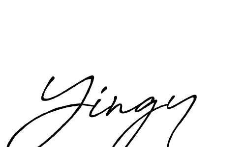 Also we have Yingy name is the best signature style. Create professional handwritten signature collection using Antro_Vectra_Bolder autograph style. Yingy signature style 7 images and pictures png