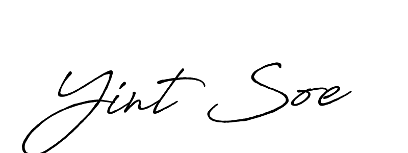 Once you've used our free online signature maker to create your best signature Antro_Vectra_Bolder style, it's time to enjoy all of the benefits that Yint Soe name signing documents. Yint Soe signature style 7 images and pictures png