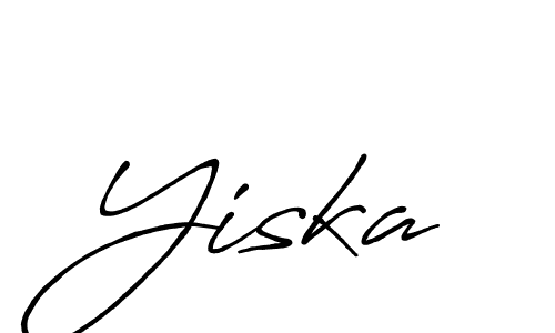 Antro_Vectra_Bolder is a professional signature style that is perfect for those who want to add a touch of class to their signature. It is also a great choice for those who want to make their signature more unique. Get Yiska name to fancy signature for free. Yiska signature style 7 images and pictures png