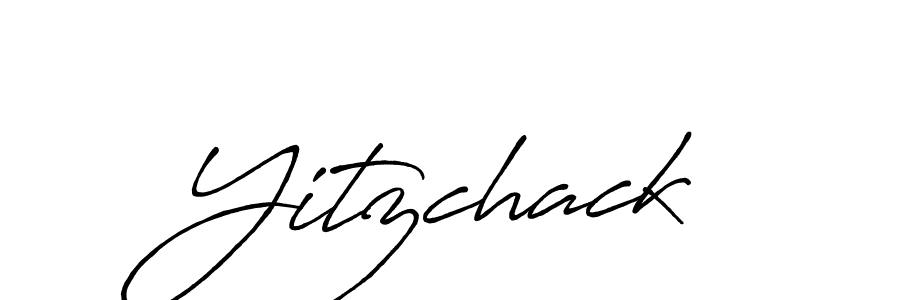 Create a beautiful signature design for name Yitzchack. With this signature (Antro_Vectra_Bolder) fonts, you can make a handwritten signature for free. Yitzchack signature style 7 images and pictures png