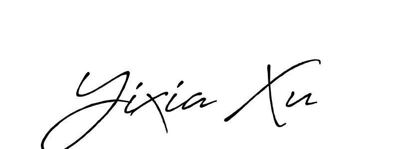 Also You can easily find your signature by using the search form. We will create Yixia Xu name handwritten signature images for you free of cost using Antro_Vectra_Bolder sign style. Yixia Xu signature style 7 images and pictures png
