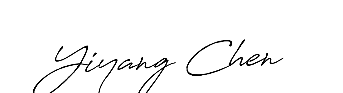 You should practise on your own different ways (Antro_Vectra_Bolder) to write your name (Yiyang Chen) in signature. don't let someone else do it for you. Yiyang Chen signature style 7 images and pictures png