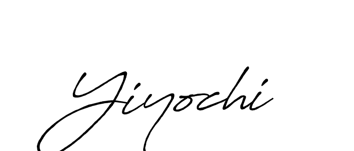 Use a signature maker to create a handwritten signature online. With this signature software, you can design (Antro_Vectra_Bolder) your own signature for name Yiyochi. Yiyochi signature style 7 images and pictures png
