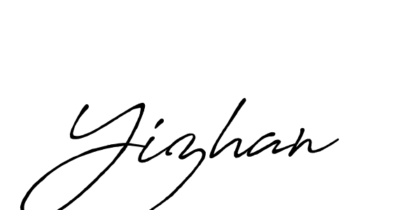 Also You can easily find your signature by using the search form. We will create Yizhan name handwritten signature images for you free of cost using Antro_Vectra_Bolder sign style. Yizhan signature style 7 images and pictures png