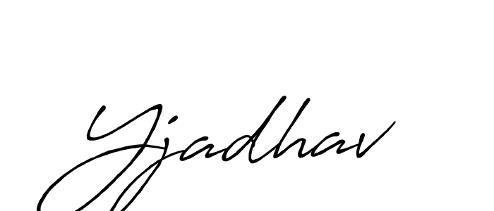 Once you've used our free online signature maker to create your best signature Antro_Vectra_Bolder style, it's time to enjoy all of the benefits that Yjadhav name signing documents. Yjadhav signature style 7 images and pictures png