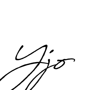 Once you've used our free online signature maker to create your best signature Antro_Vectra_Bolder style, it's time to enjoy all of the benefits that Yjo name signing documents. Yjo signature style 7 images and pictures png