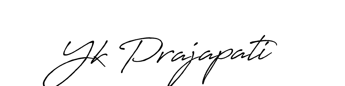 if you are searching for the best signature style for your name Yk Prajapati. so please give up your signature search. here we have designed multiple signature styles  using Antro_Vectra_Bolder. Yk Prajapati signature style 7 images and pictures png