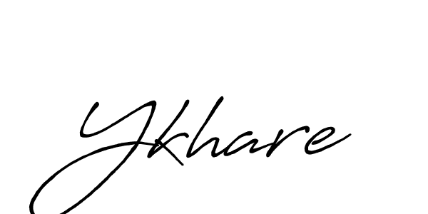 This is the best signature style for the Ykhare name. Also you like these signature font (Antro_Vectra_Bolder). Mix name signature. Ykhare signature style 7 images and pictures png