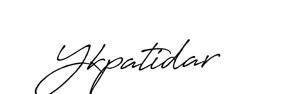 Also You can easily find your signature by using the search form. We will create Ykpatidar name handwritten signature images for you free of cost using Antro_Vectra_Bolder sign style. Ykpatidar signature style 7 images and pictures png